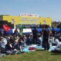 三多摩メーデー〈連合〉@立川市少年野球場に…幟「この国は二度...