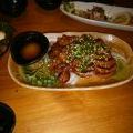 鶏レバーのたたき。
